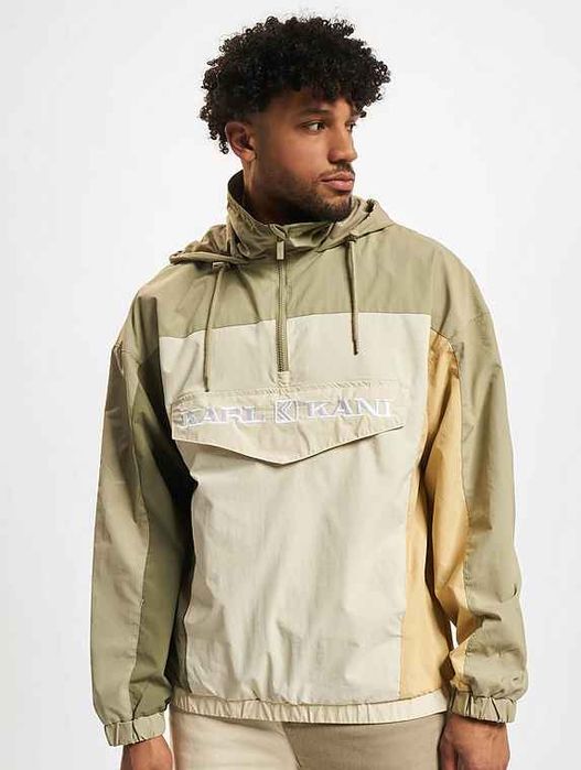 Оригінал! Анорак Karl Kani Retro Block.Оверсайз! Як новий! РозмірS-M.