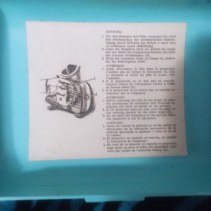 Projektor Ania Meopta AM8