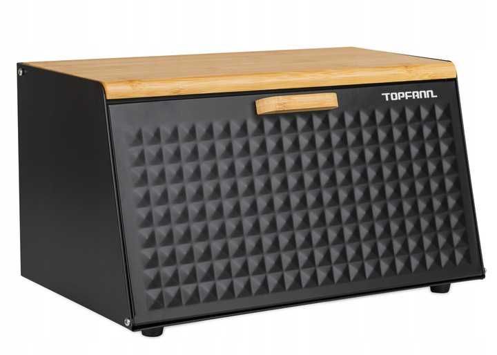 Chlebak bambusowy pojemnik żywność przyprawy półka szafka do kuchni