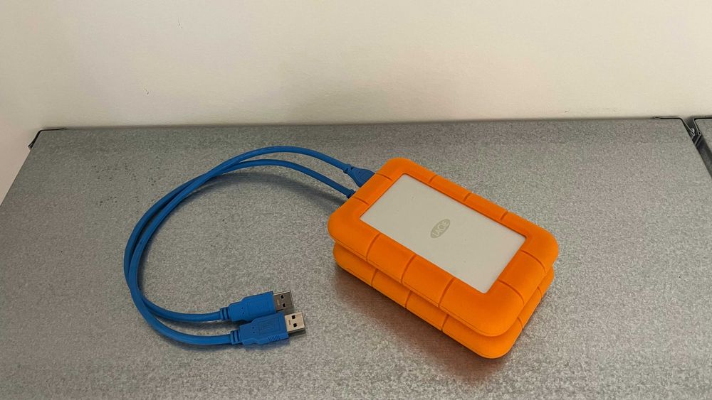 Disco externo LaCie Rugged 1TB USB 3.0 / Thunderbolt - testado, SMART OK