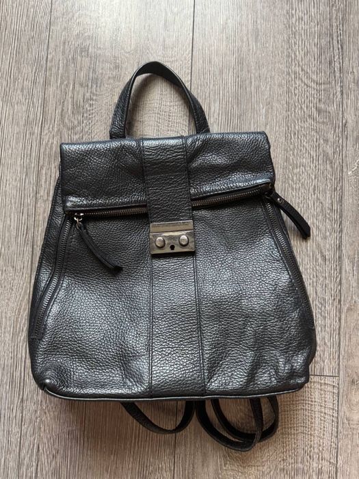 Кожаный рюкзак сумка genuine leather оригинал