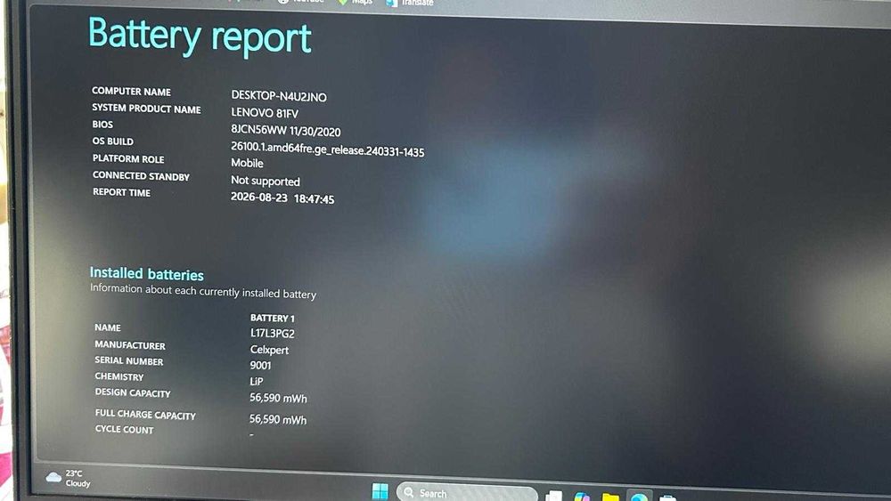 Lenovo Legion Y530 i7-8750H 16GB RAM GTX 1050