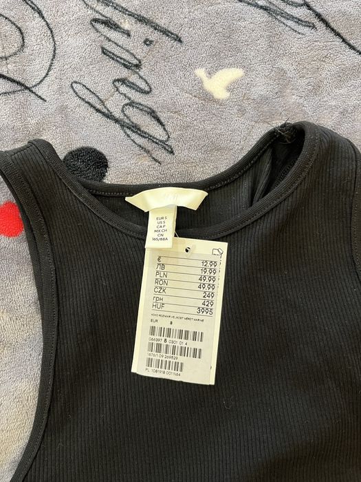 Сукня -майка  в рубчик HM розм .S