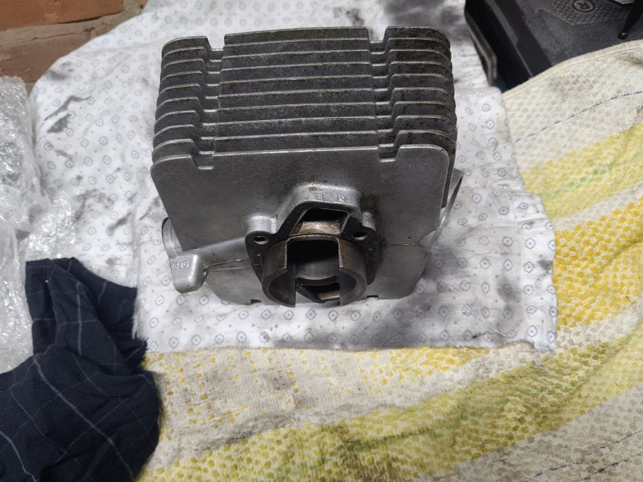 Orginalny Cylinder MZ 125, głowica, wał,  komplet