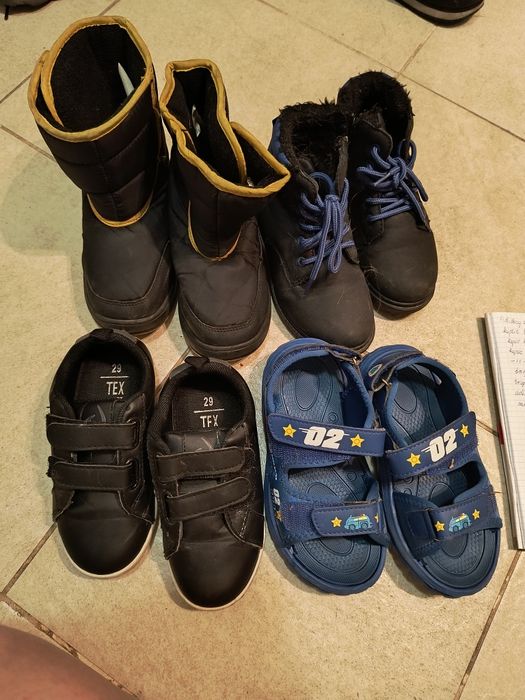 Buty po synku rozmiar 29