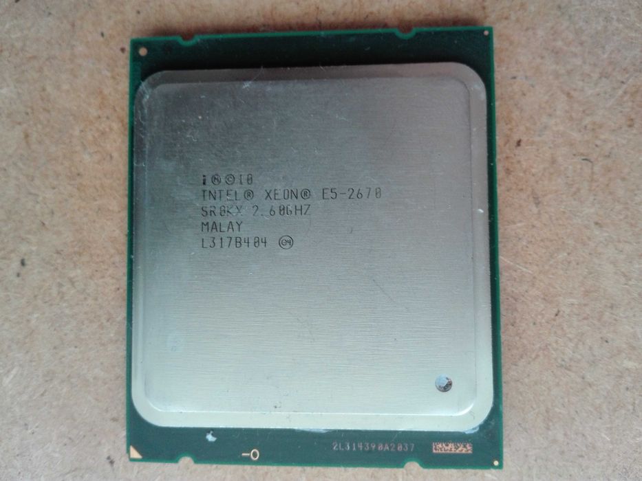 Intel xeon e5 2670