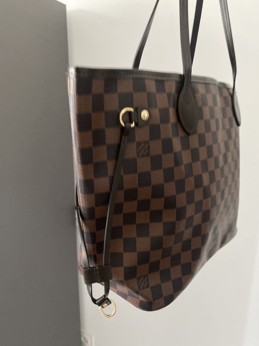 Louis Vuitton Neverfull MM skóra naturalna