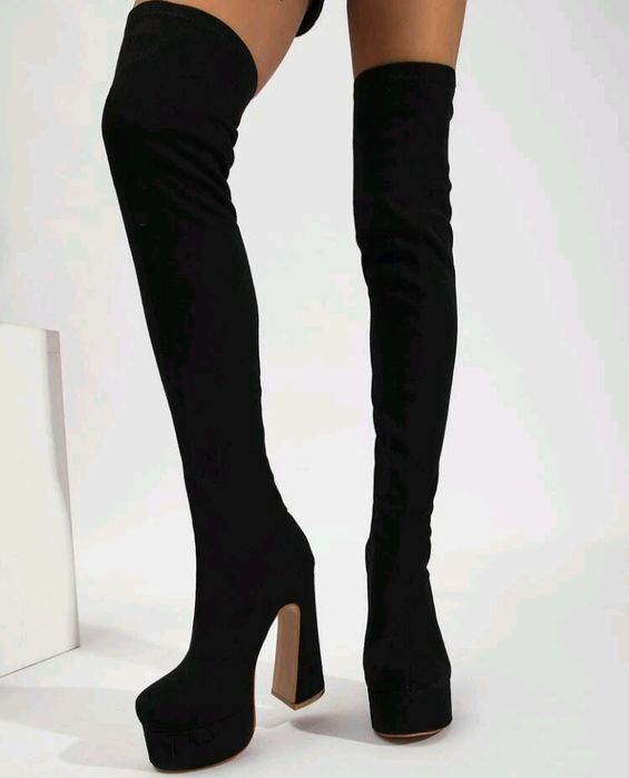 Buty, kozaki damskie wsuwane
