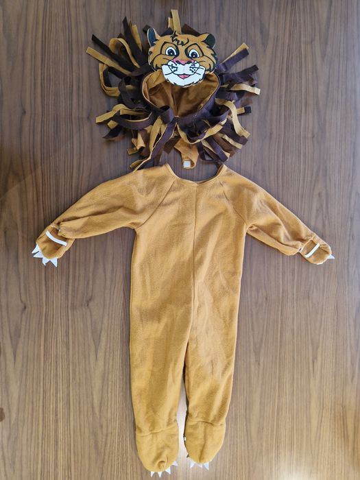 Fato leão_carnaval_halloween