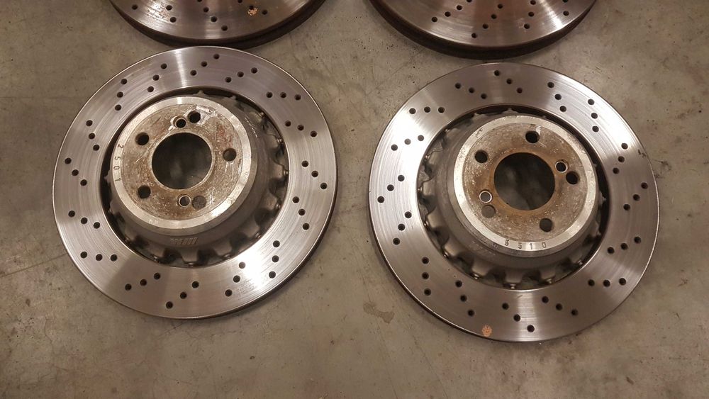 BMW X5M F85 X6M F86 tarcze hamulcowe tył