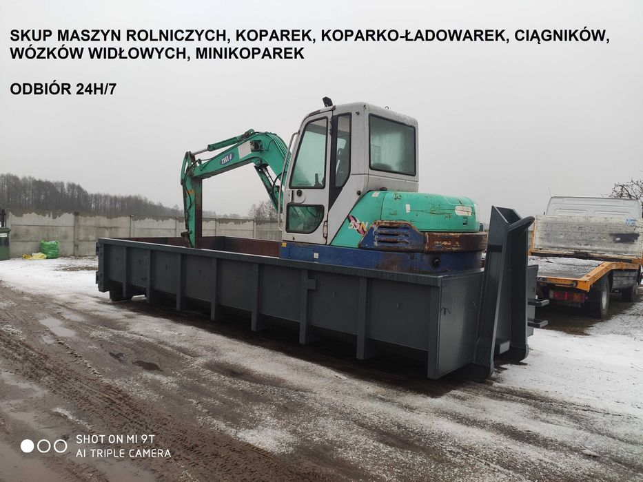 SKUP ładowarek Koparek Ciągników Wózków Widłowych # GOTÓWKA OD RĘKI #