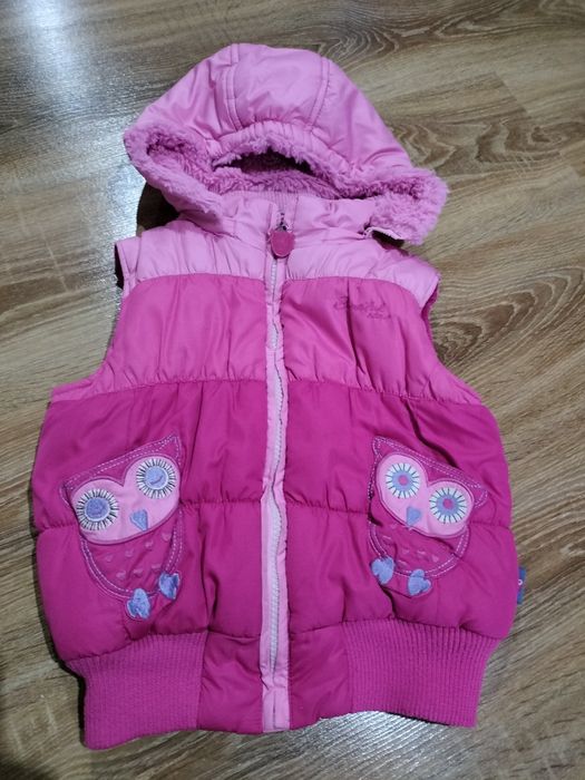 3 Bezrękawniki dla dziewczynki 104