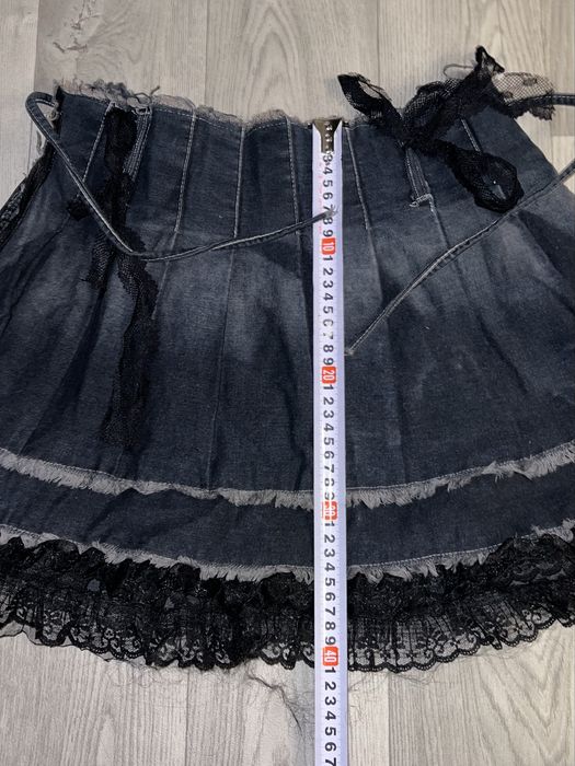 міні юбка джинсова