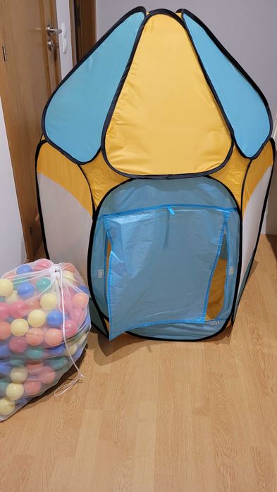Tenda de bolas para bebés até 2 anos