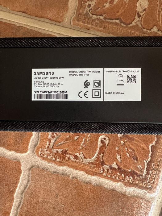 Coluna soundbar samsung