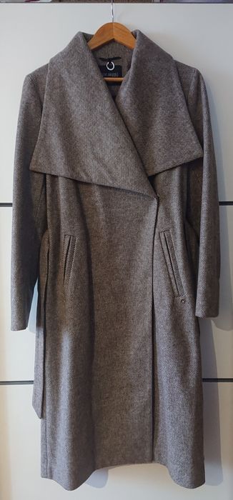 Top secret płaszcz długi na jesień na zimę nowy z metką