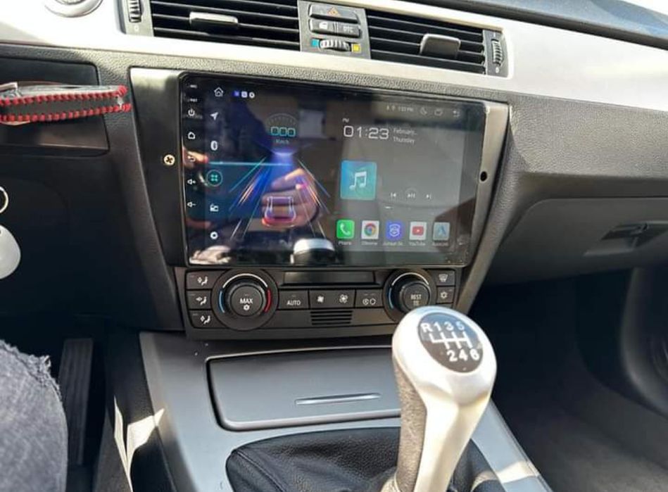 Rádio Android 14 com GPS BMW E90/E91/E92/E93 (Artigo novo)