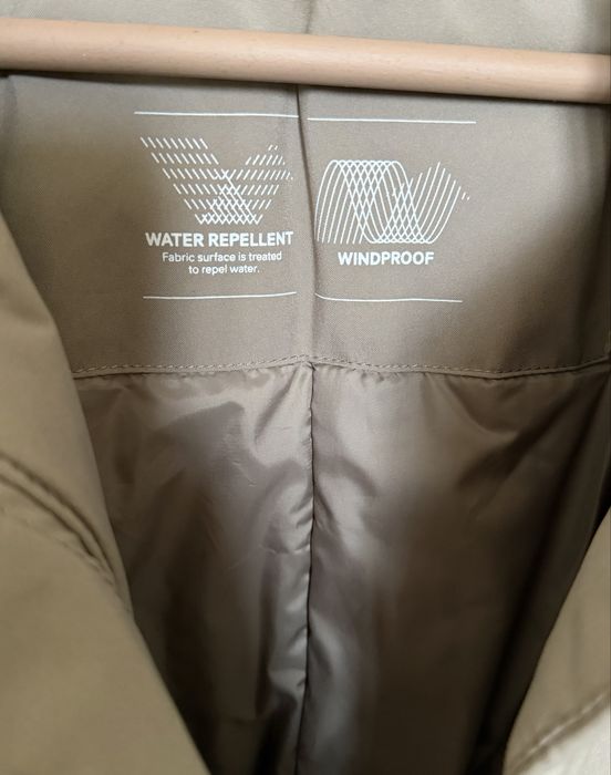 Пальто демісезонне, холодна осінь, плащ h&m