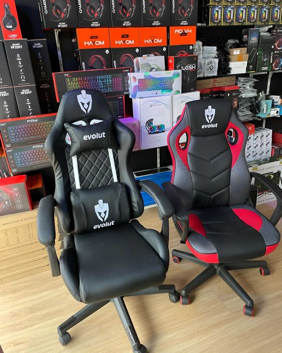 GameZone Junior компютерне крісло для школяра сучасне геймерське розкладне