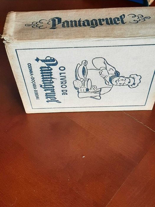 Livro Pantagruel, muito antigo 17º Edição 1955