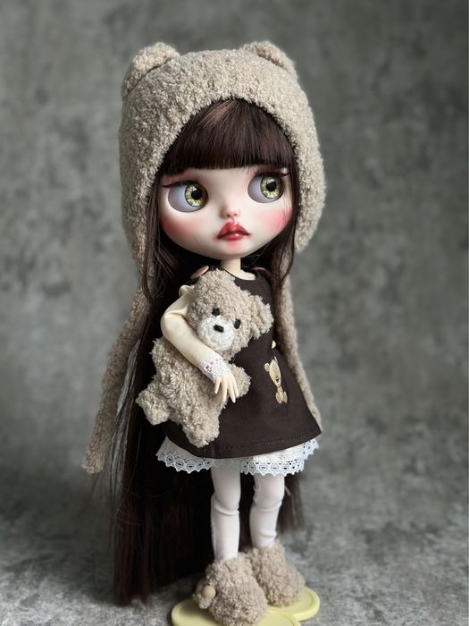 Нова кастомна колекційна лялька кукла Блайз Blythe