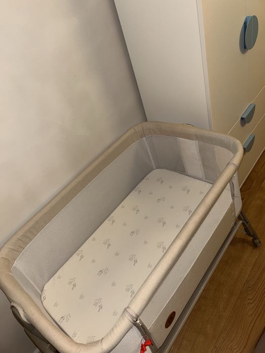 Łóżeczko dostawne Lionelo Luna sand beige