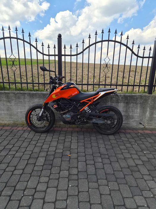 Czesci KTM DUKE 125 R 2017–2023 silnik zawieszenie kola plastik owiewka licznik