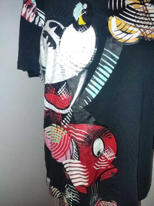 koszulka Desigual  z krótkim rękawem,   Myszka Miki Disneya. rozm. XL
