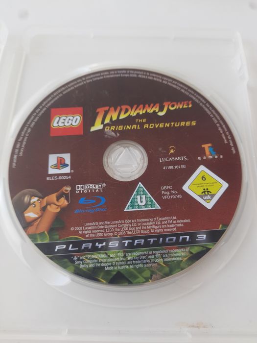 Gra Lego Indiana Jones Ps3 PlayStation 3