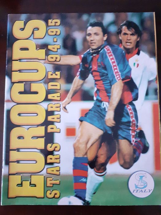 Caderneta Eurocups Stars Parade 94-95