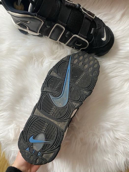 buty nike air uptempo 96 czarne streetwear 40,5 modne damskie meskie