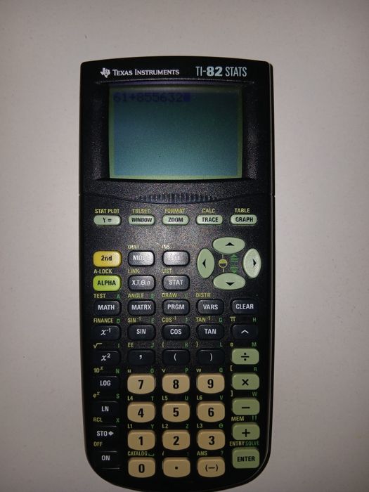 Calculadora Texas TI-82 stats