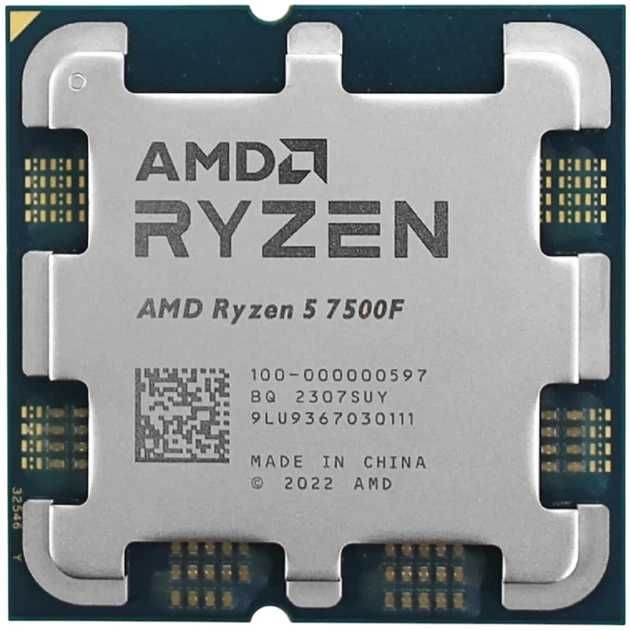 Процесор AMD Ryzen 5 7500F 3.7GHz/32MB Tray (без коробки)