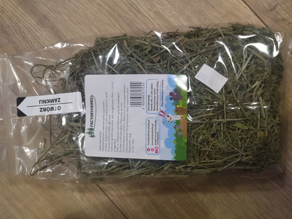 Zestaw ziół dla królika/ świnki morskiej