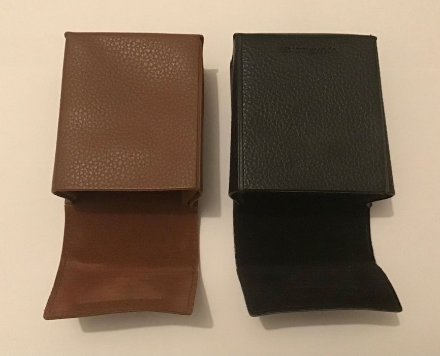 Caixas para óculos Burberry e Ray Ban