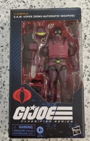 Gi Joe GIJOE Classified  S.A.W.-Viper #147 (NOVO SELADO)