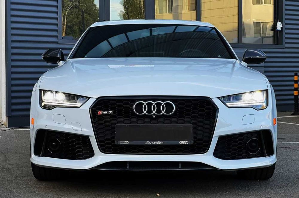 Бампер RS7 14-17 ауди рс 7 А7 4G8 Передняя решетка а7 рестайлинг Audi