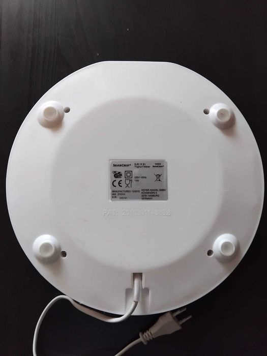 Iogurteira Silvercrest como nova em caixa sem os copos