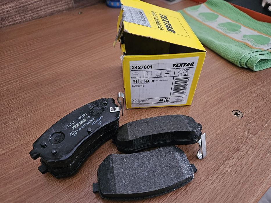 Klocki Hamulcowe Kia Picanto Hyundai i10 Textar