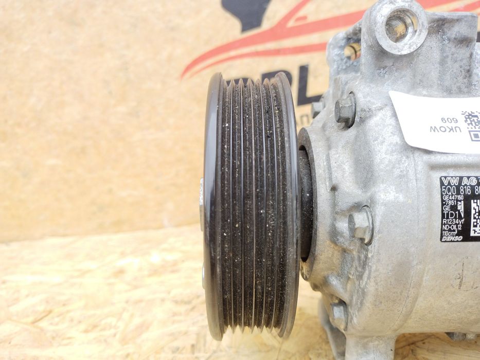 W Passat B8 14- Superb III Golf VII Компрессор кондиционера 5Q0816803D