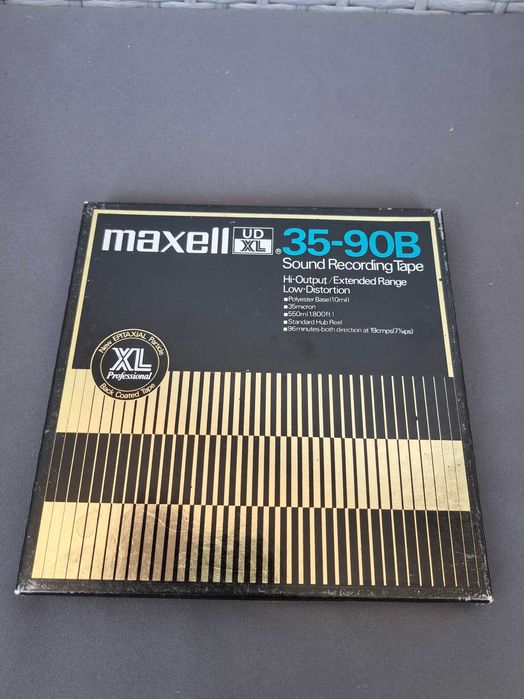Maxell UD XL 35-90B aluminiowa Taśma Szpulowa