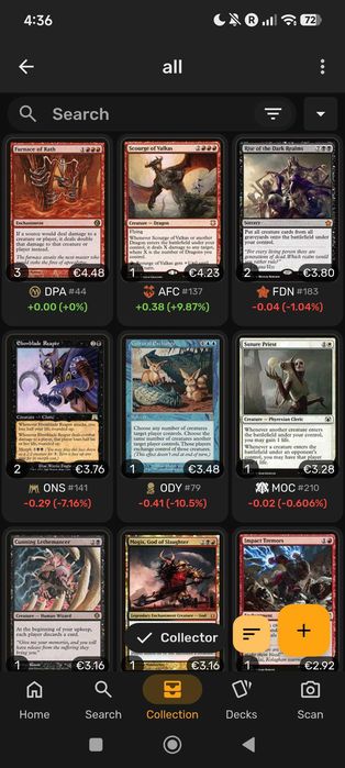 900 Cartas magic random