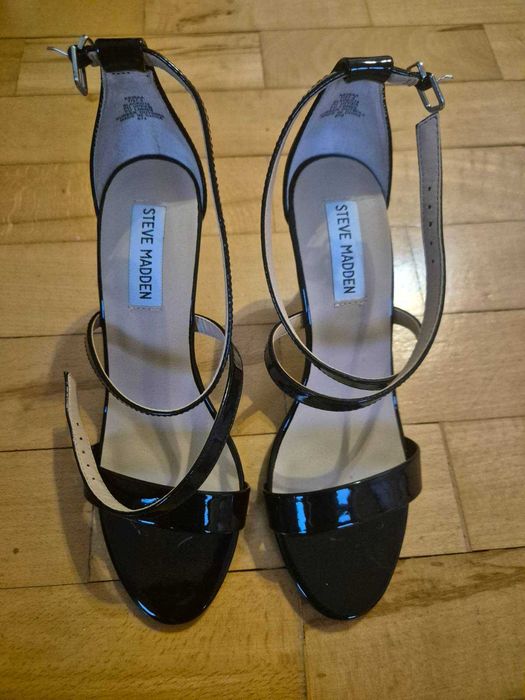 Szpilki czarne r. 37.5 - Steve Madden