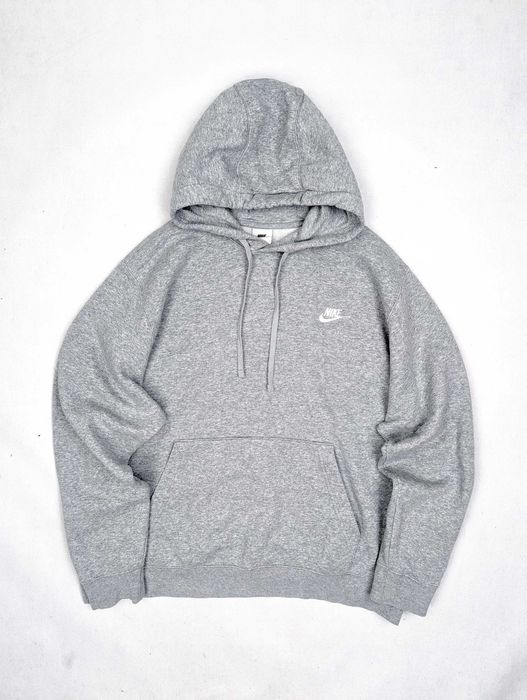 Nike bluza męska szara kangurka z kapturem L