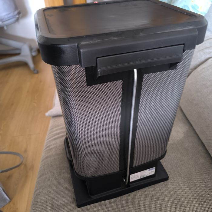 Balde lixo de caixinha novo com etiqueta