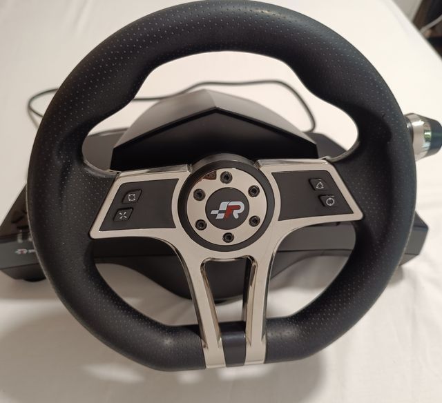 FR-TEC Hurricane Wheel MKII Volante e Pedais para PC/PS4/PS3/Nintendo Switch em ótimo estado .