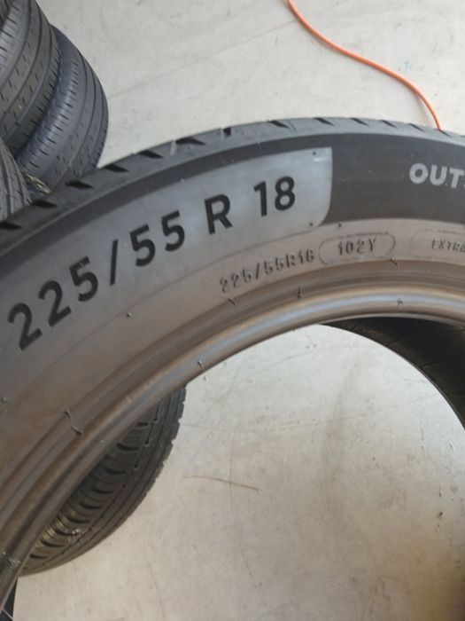 2 pneus 225 55 r18 Michelin