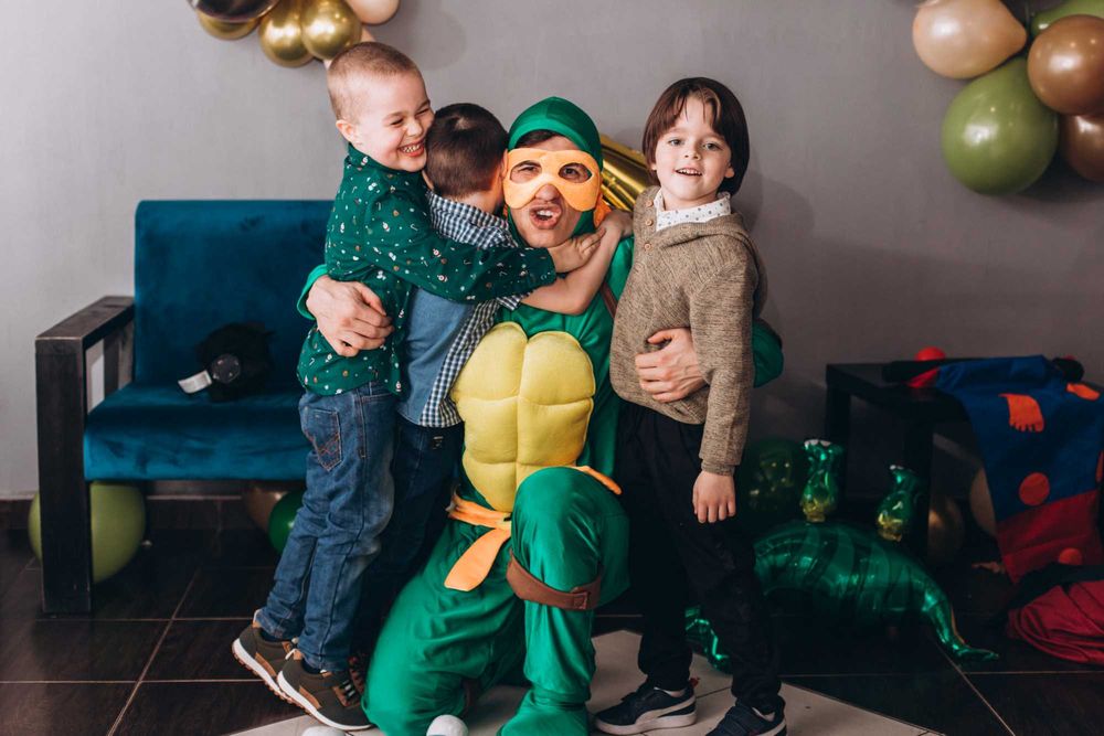 Аніматори, усе для свята, хімічне шоу, День народження, піньята, фото