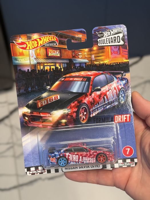 Hot Wheels Premium Nissan Silvia S15 Formula Drift CHASE Boulevard 7