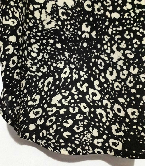 Blusa cruzada padrão animal Zara TRF Tam: M Nova c/etiqueta